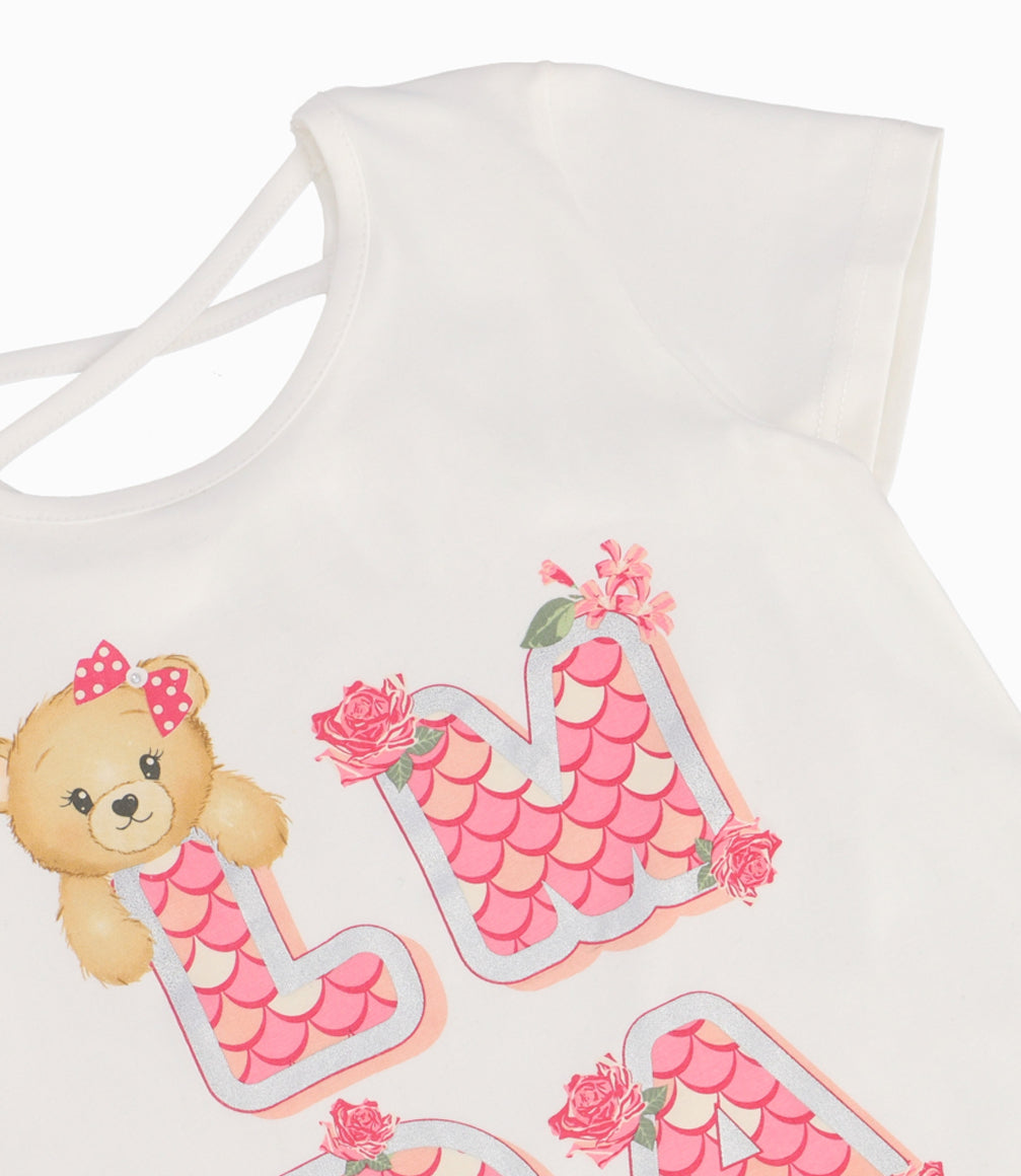 Polera LMDA Niña Crudo Limonada