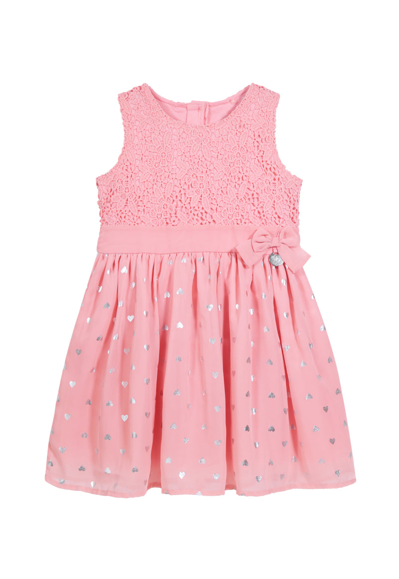 Vestido Niña Chicle Limonada