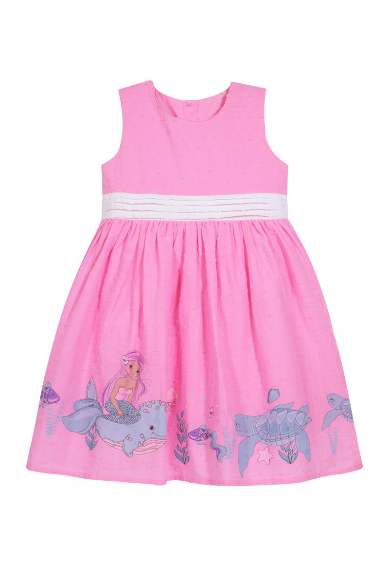 Vestido Maida Niña Palo Rosa Limonada