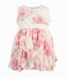 Vestido Bebé Con Lentejuelas Y Vuelos Limonada Palo Rosa