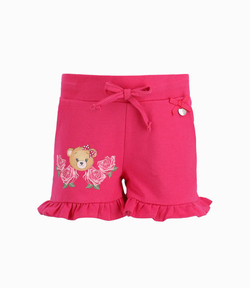 Short Con Volantes Bebé Niña