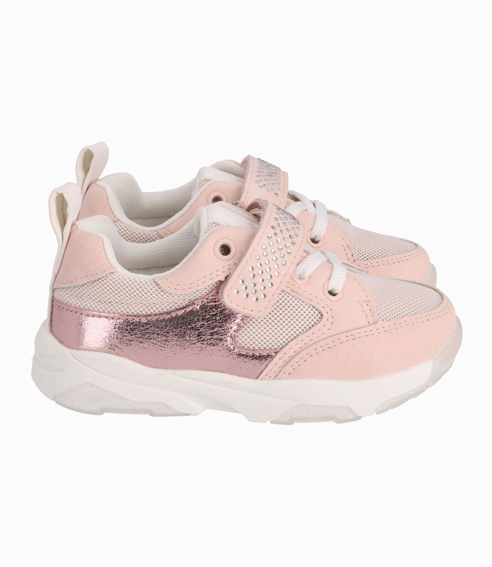 Zapatilla Con Suela Antideslizante Bebé Niña Palo Rosa Limonada