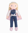 Muñeca Princesa Heroína Niña Denim azul Limonada