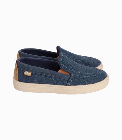 Alpargata  Niño Azul Piedra