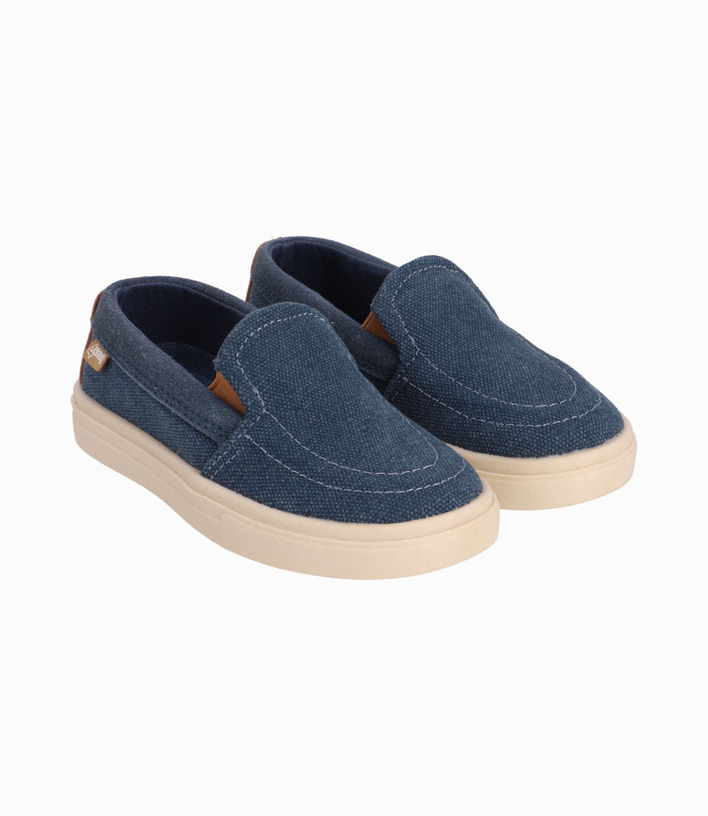 Alpargata Bebé Niño Azul Piedra