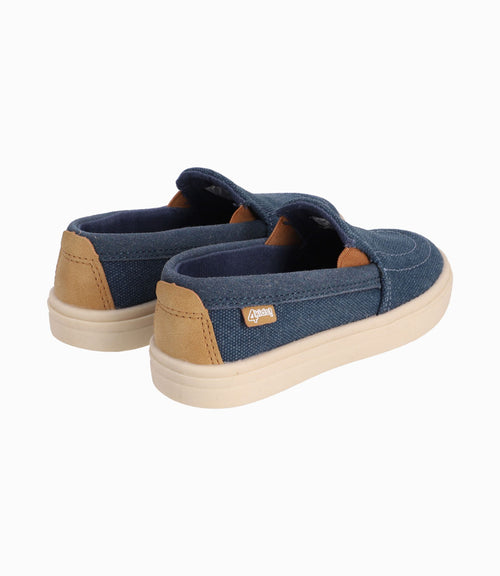 Alpargata Bebé Niño Azul Piedra