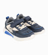 Zapatilla Con Suela Transparente Bebé Niño Azul Marino 4 Kids