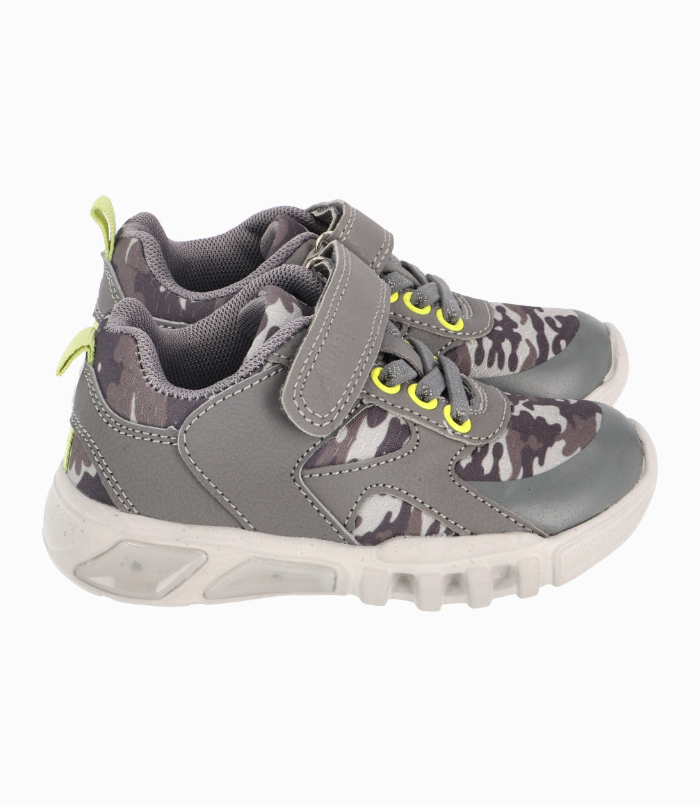 Zapatilla Con Estampado De Camuflaje Bebé Niño Verde Militar 4 Kids