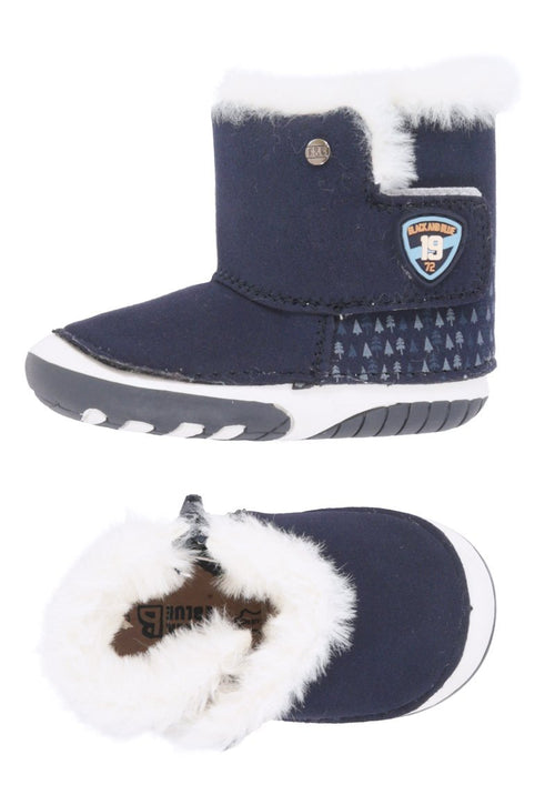 Bota Gram Gateador Azul Marino Black and Blue