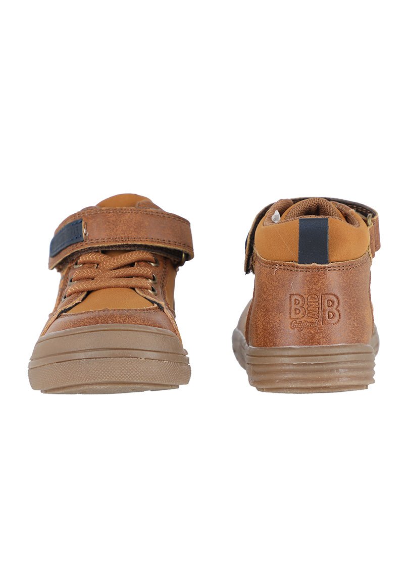Botín Capuccino Bebé Camel Black and Blue