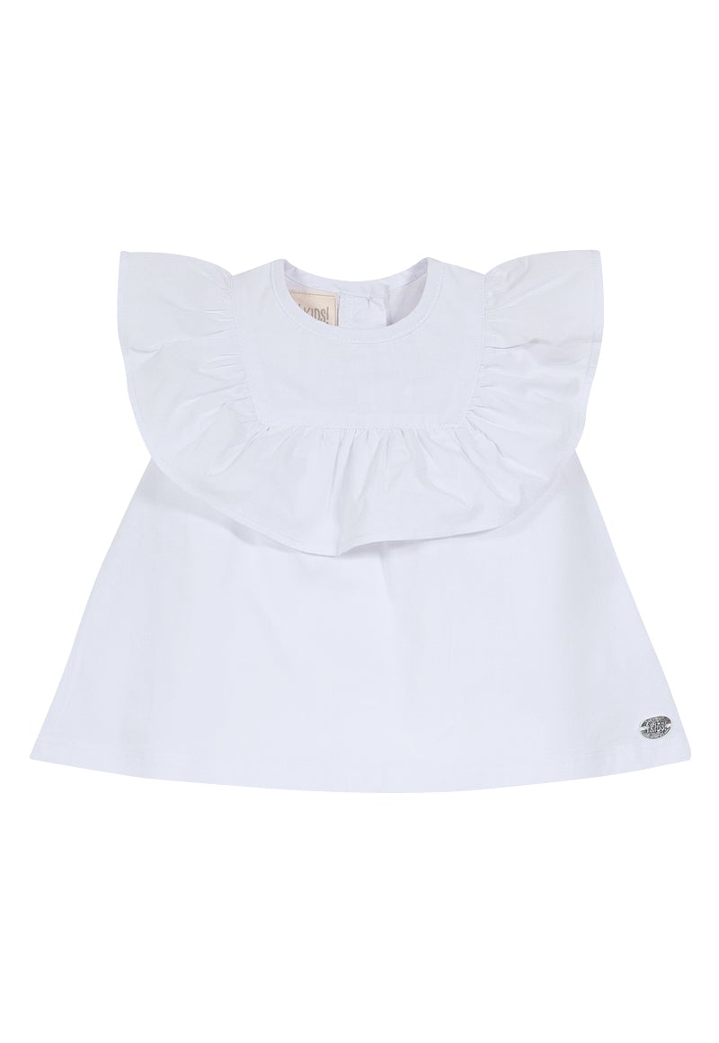 Blusa Church Bebé Blanco 4 Kids