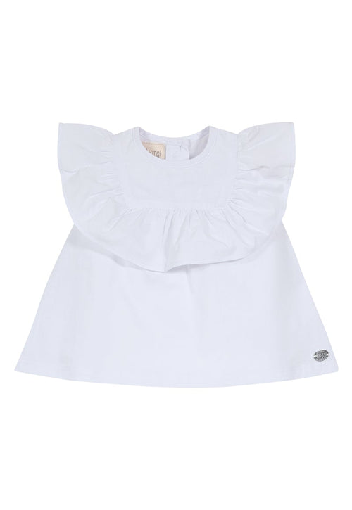 Blusa Church Bebé Blanco 4 Kids
