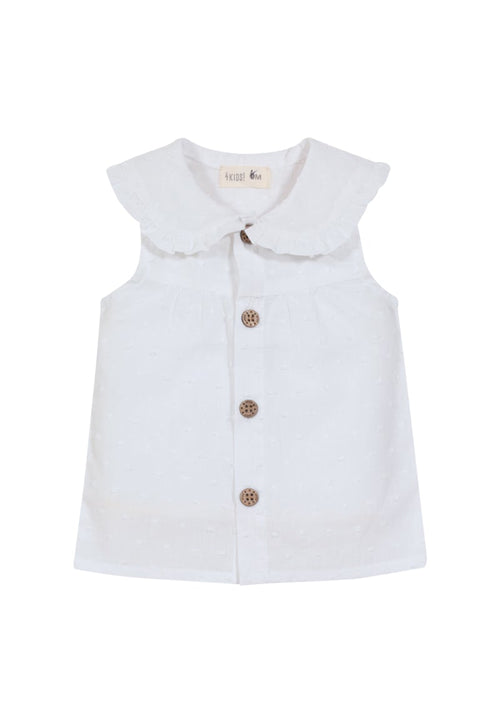 Blusa Fresh Jr Bebé Blanco 4 Kids
