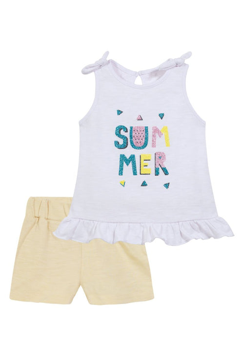 Conjunto Mermaid Jr. Bebé Blanco 4 Kids