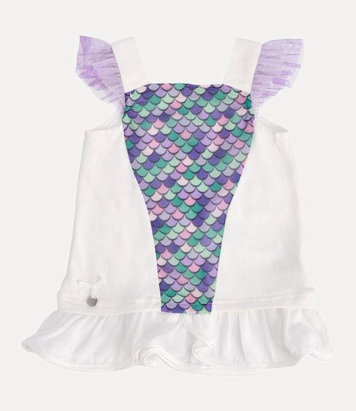 Polera Like a Mermaid Jr Bebé