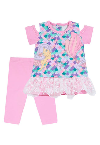 Conjunto Darling Jr Bebé Palo Rosa Limonada