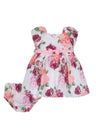 Vestido Tami Recién Nacida Coral Limonada