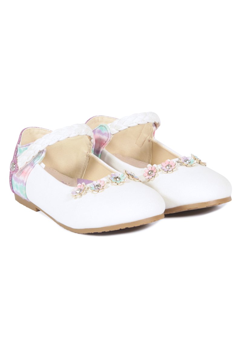 Zapatos Bailarina Mae Niña Blanco Limonada